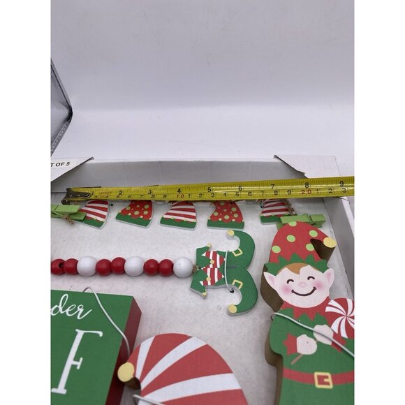 Elf Mini 5 MDF Decor Under Surveillance Table Scape Shelf Ideas Village Garland - Picture 8 of 13